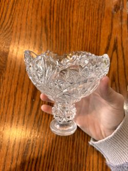Crystal Chalice - Serving Dish For Tea 