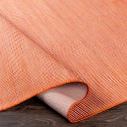 Hritik Burnt Orange Indoor/Outdoor Rug