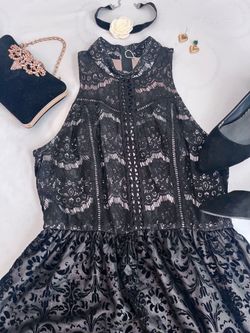 Black Lace Dress 🖤