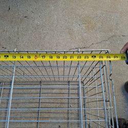 Dog cage the fold