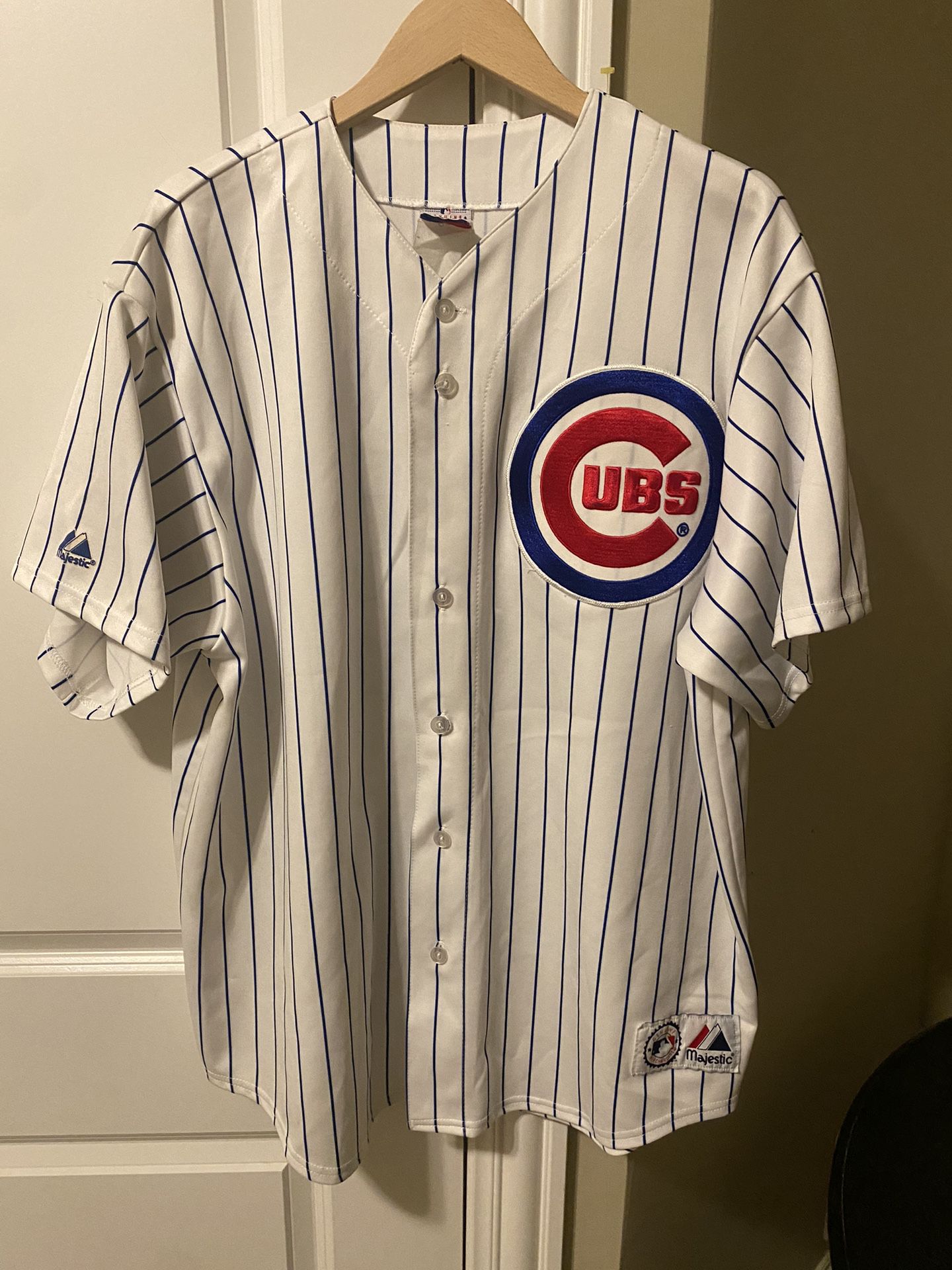 Vintage Chicago Cubs Alfonso Soriano Size XL Majestic Jersey Made in US Sewn MLB