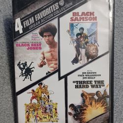 Jim Kelly 4 Movies DVD Action Martial Arts Karate Black Belt  2 Disc
