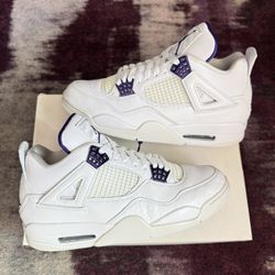 jordan 4 purple metallic 