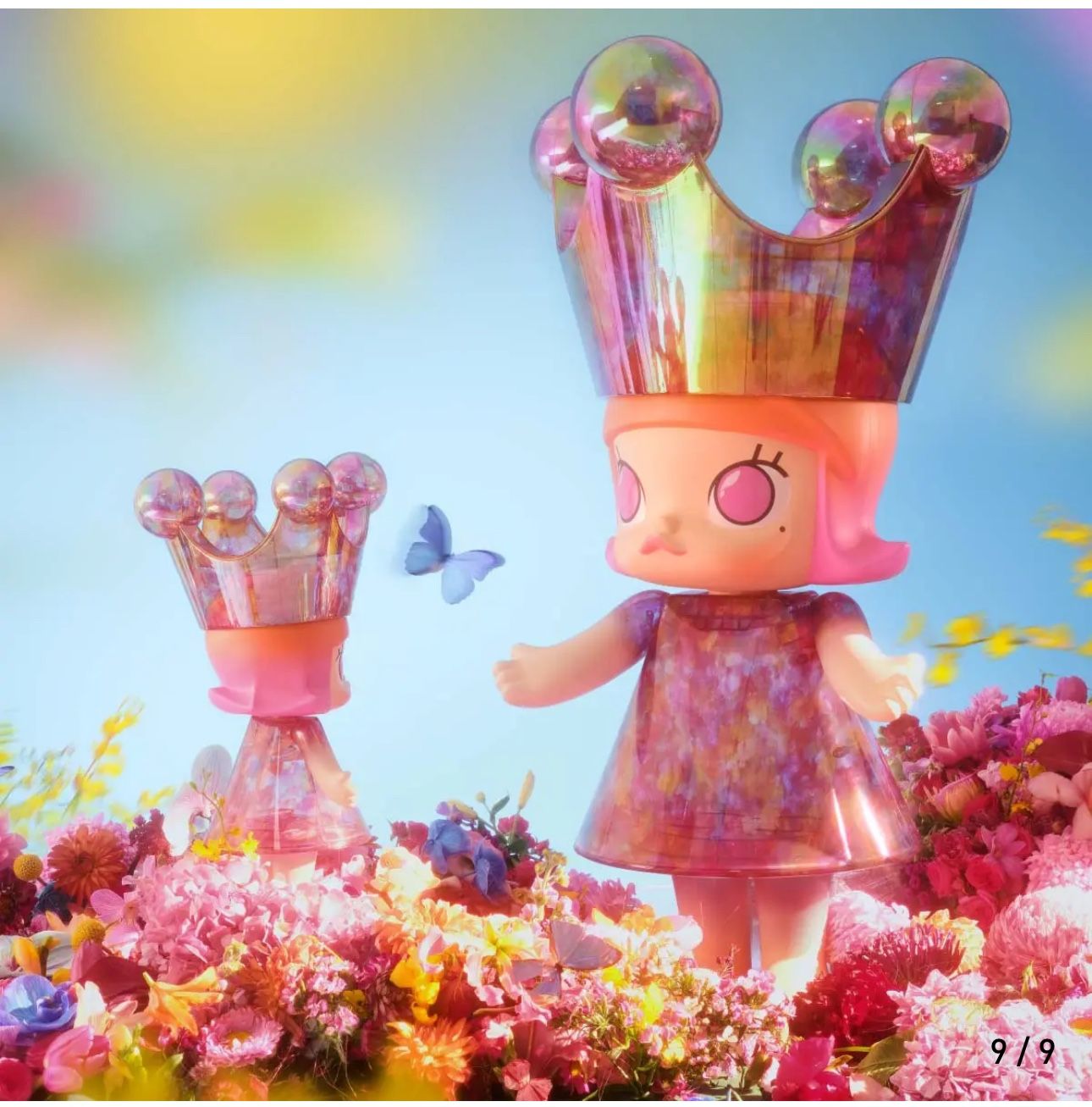 MEGA ROYAL MOLLY 400% MIKA NINAGAWA POP MART Sealed In Box for