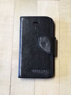 iPhone 4/4S Leather Case Sina Cova (Black)