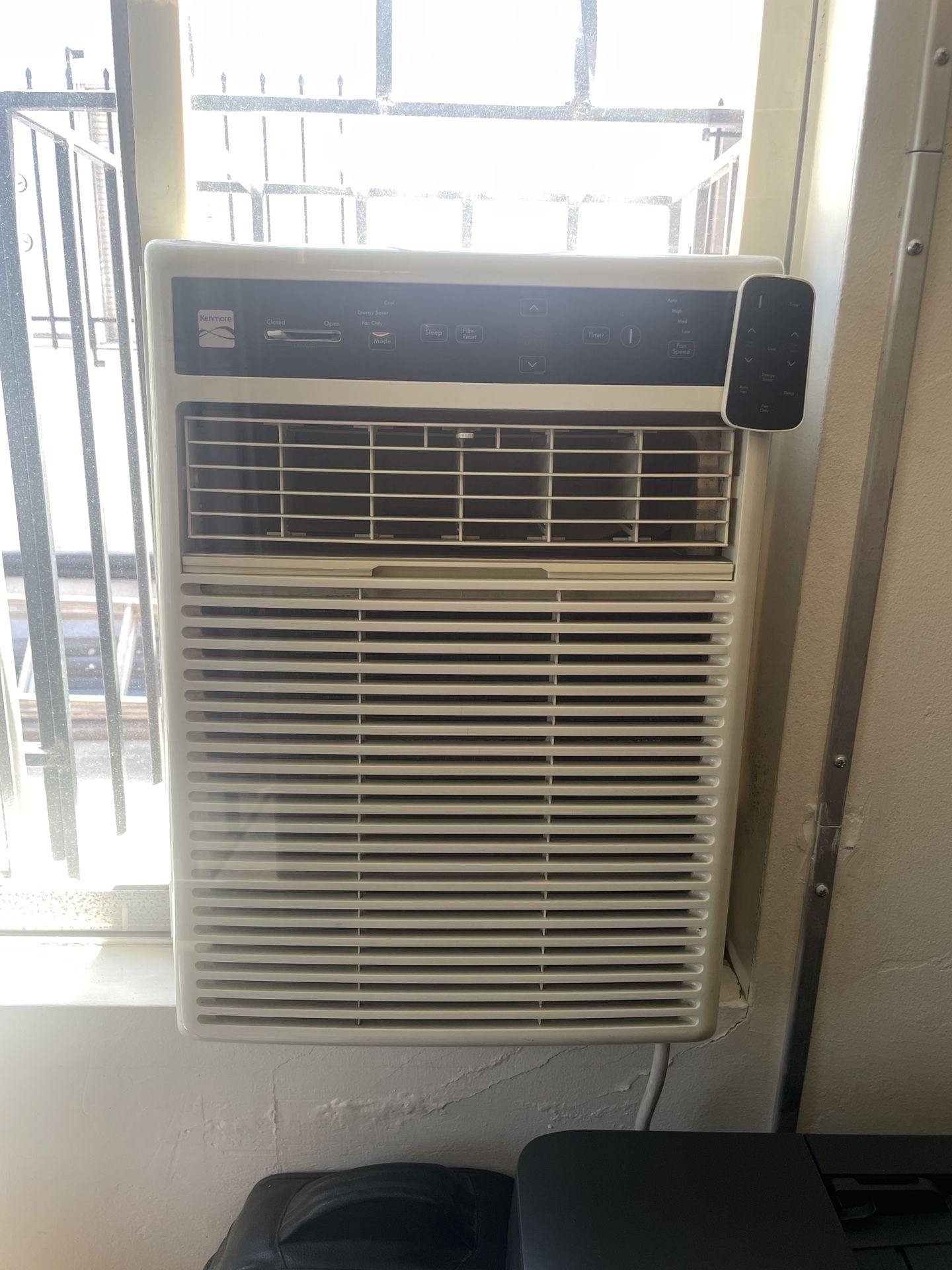 Air Conditioner AC 12k Btu Casement Size W Remote