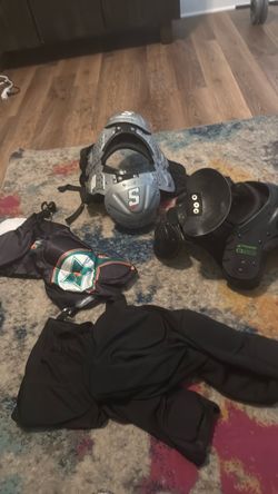 Youth Football Shoulder Pads and Gear Set