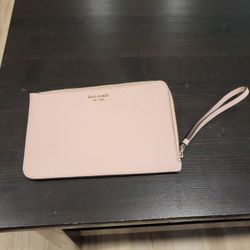 Kate Spade Pebbled Wallet Pink