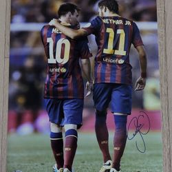 Neymar Jr Signed Barcelona 16x20 Photo w/ Beckett COA - SEND OFFERS! SUPER RARE!