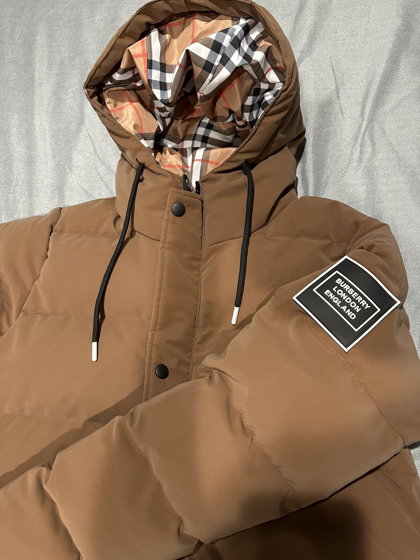 New Burberry Brown Jacket Size S/M