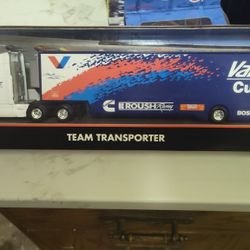 Hot wheels Team Valvoline NASCAR Transporter