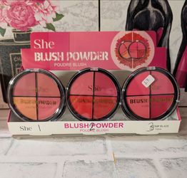 She blush powder palette