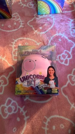 Pink unicorn squishy