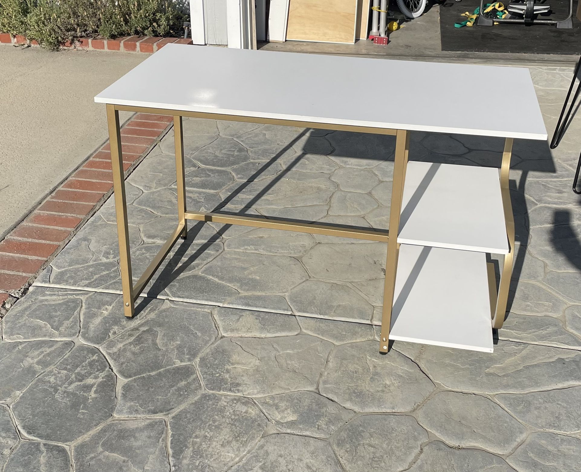White Office Desk