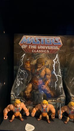 Masters of the universe Classics figures sealed