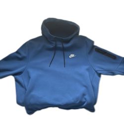 Nike Sportswear Tech Fleece Pull Over Hoodie - Blue - 2XL