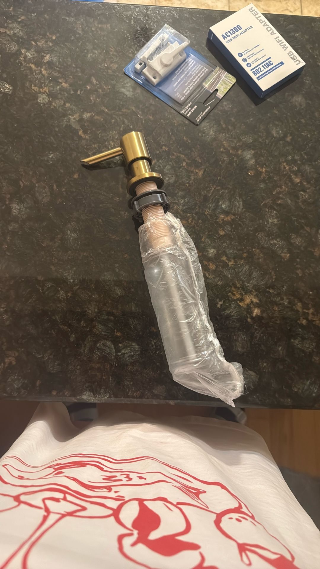 Gold Sink Soap Dispenser