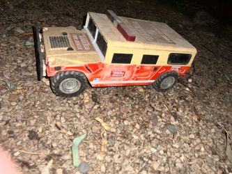 Tonka emergency response hummer