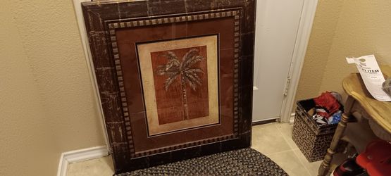 LG  PALM TREE PICTURE