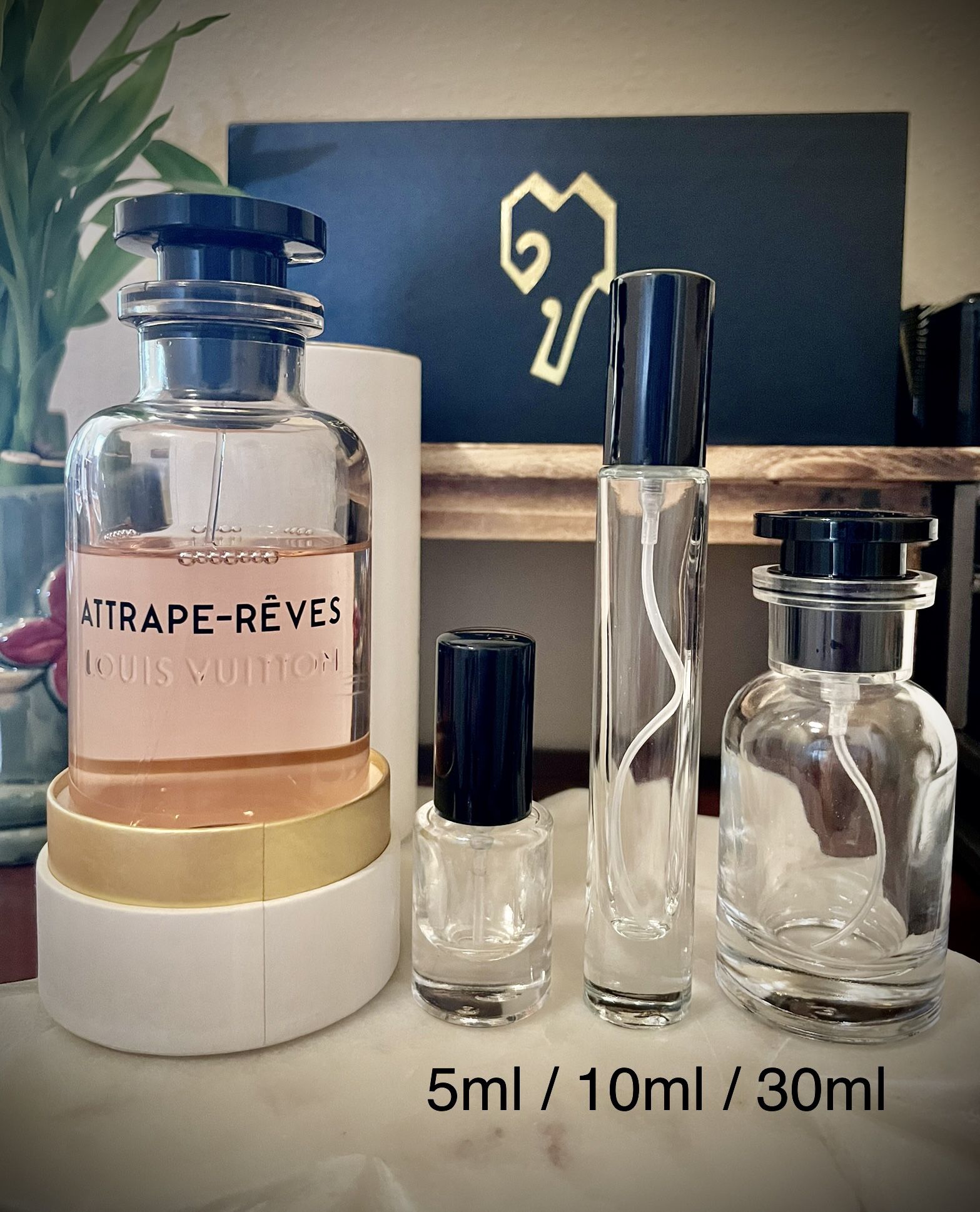 NEW Louis Vuitton Attrape-Reves Eau De Parfum Pink Perfume Spray TRAVEL  size 2ml