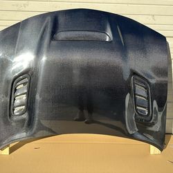 Brand New 2006 - 2010 Dodge Charger Carbon Creations Hellcat Redeye Look hood - Part # 118003 (Special Order Only)