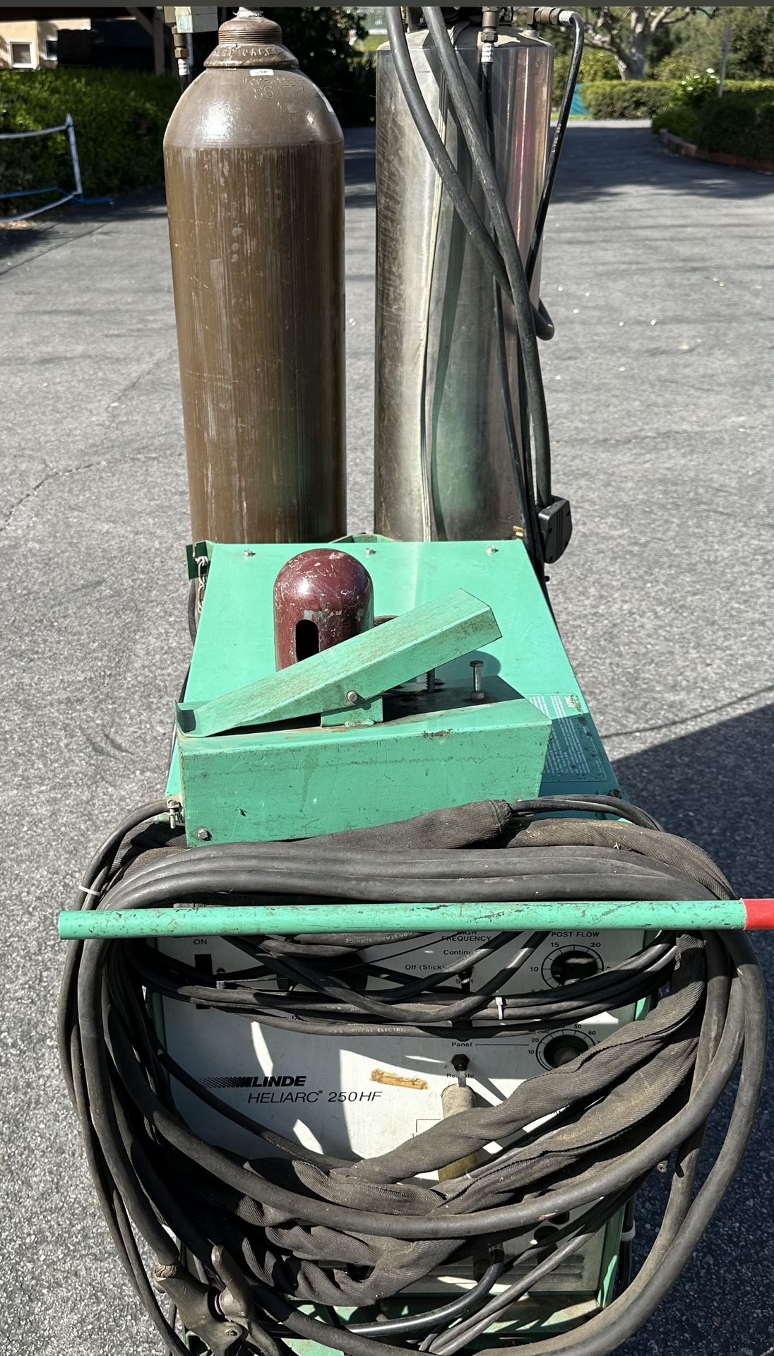 Linde Industrial Tig Model 250 HF