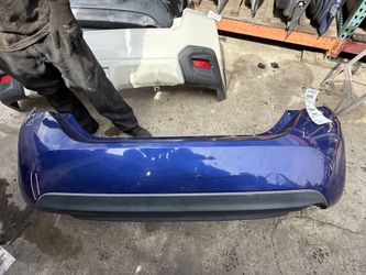 Toyota Corolla Rear Bumper Blue JC(contact info removed) to 2019