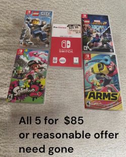 Switch games bundle only