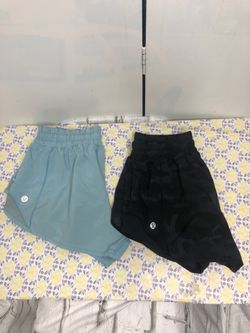 Lululemon Bundle Of 2 Hotty Hot Shorts Size 4