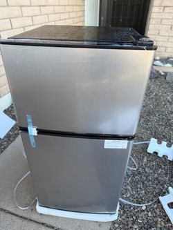 Compact Fridge FLS-80-SILVER-D