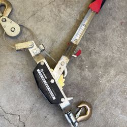 All Trade 2 1/2 Ton. Cable Puller Great.Con.$40
