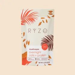 Ryze Superfoods Mushroom Overnight Oats Protein 2.7 oz (76g)