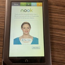NOOK Tablet eReader * BNTV250 * 16GB * Gray * 7" Screen * Working!