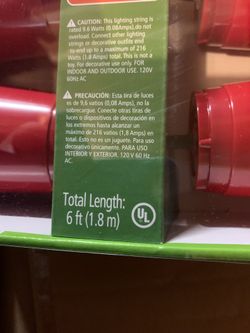 Indoor and outdoor party lights birthday or 4 off July