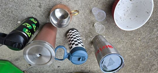 Free. Plastic containers, odd lots ,mugs cups