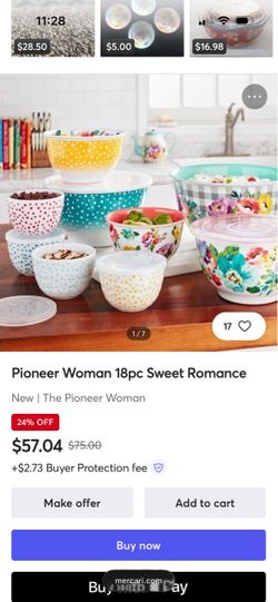 Pioneer woman bowls
