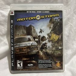 MotorStorm (Sony PlayStation 3) Complete CIB Not For Resale PS3 Rated T