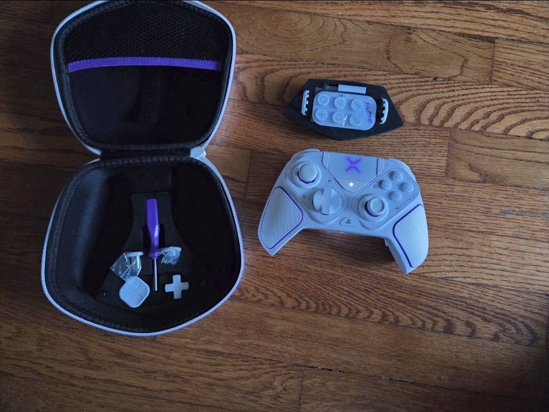 PDP Victrix Pro BFG Wireless Gaming Controller for Playstation 5 / PS5, PS4, PC, Modular Esports Gamepad, Remappable Buttons, Customizable Triggers/Pa