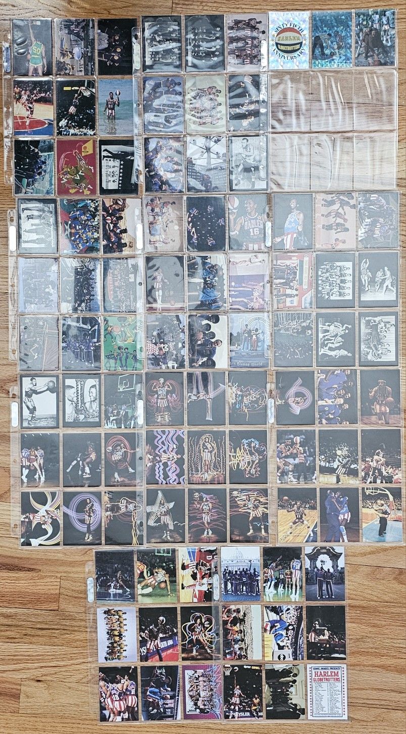 Harlem Globetrotters Comic Images 93 Cards