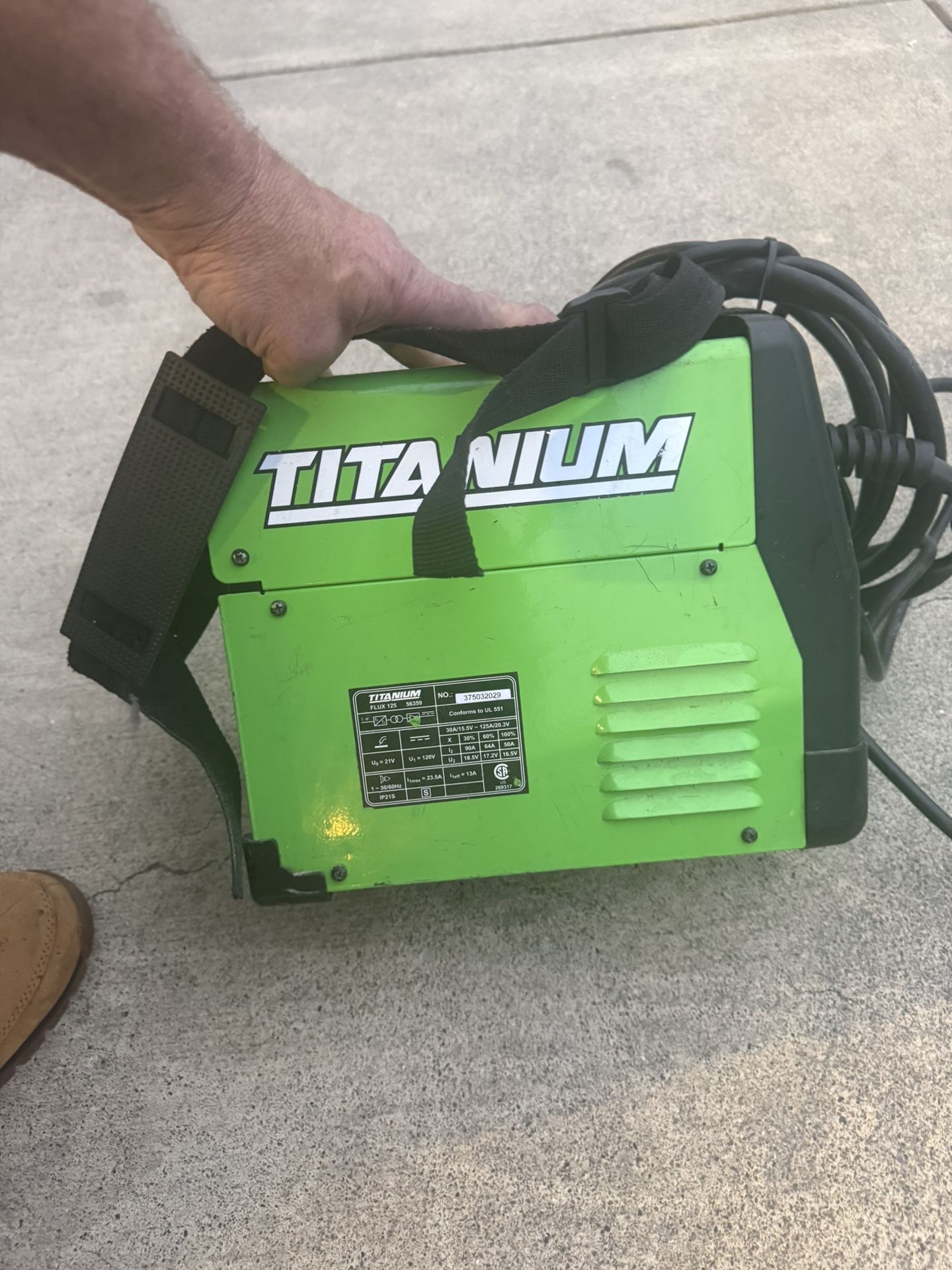 Titanium flux 125