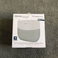 iHome voice Bluetooth Speaker System