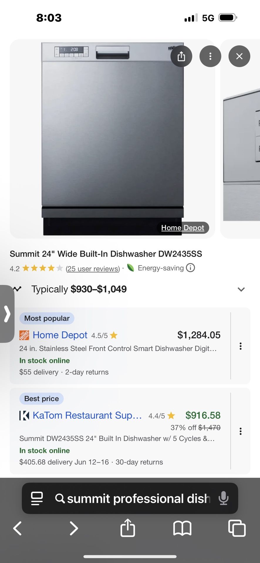 Dishwasher