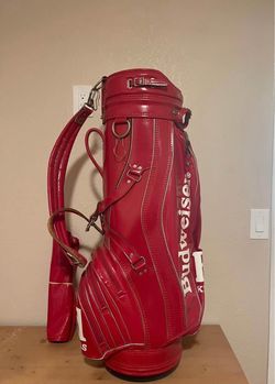 Vintage Budweiser gold bag
