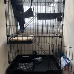 Large Multi-Level Pet Cage / Cat Condo 