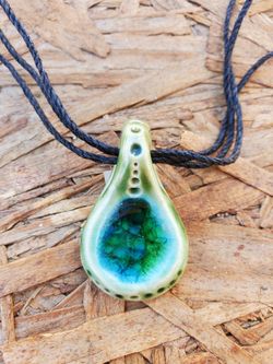 Ceramic & Glass Amulet
