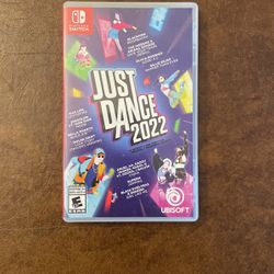 Just Dance 2022 for the nintendo switch