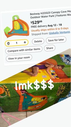 water slide