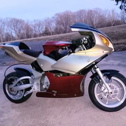  2007 x19 dominator 110cc automatic super pocket bike