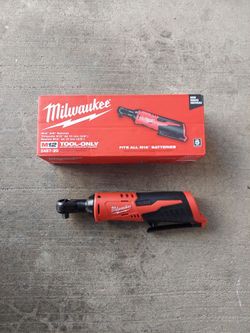 New Milwaukee 3/8" Cordless Ratchet M12 - ToolOnly PRICE FIRM.