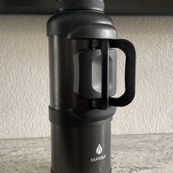 Manna Titan 1 Gallon Onyx Stainless Steel Vacuum Insulated Jug Storage Camping
